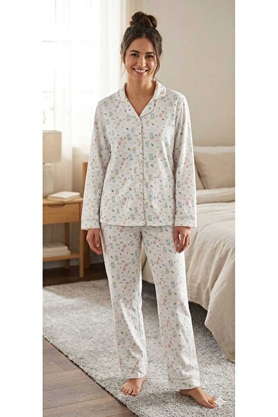 bbs fashion Women's long sleeve pajamas