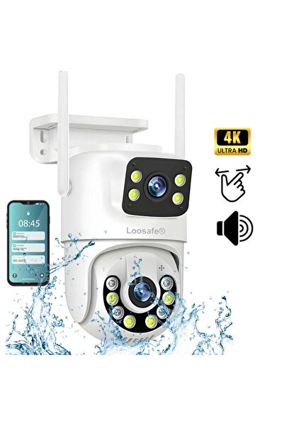 Loosafe Cameră de supraveghere video CCTV duală 80XM Safe Pal WIFI
