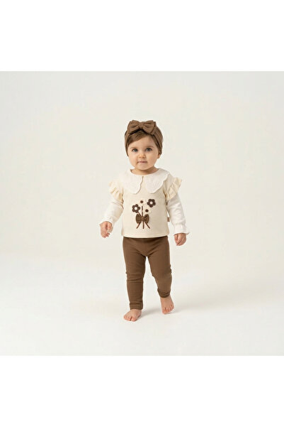 pony baby 'pony ile özel hisset' Suzi̇ne Çi̇çek Yakişli Fi̇sto Collar 3-Piece...