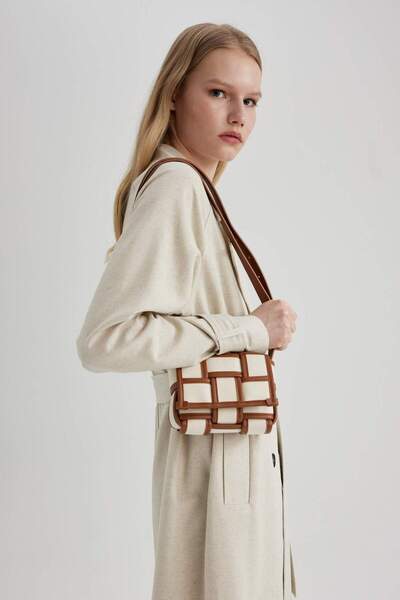 DeFacto Women's Canvas Shoulder Bag C1185Axns