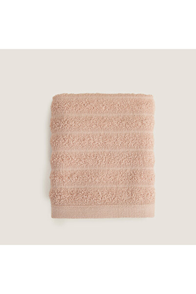 Chakra Хвилястий рушник для рук 100% бавовна 30x40 см темно-лососевого кольору