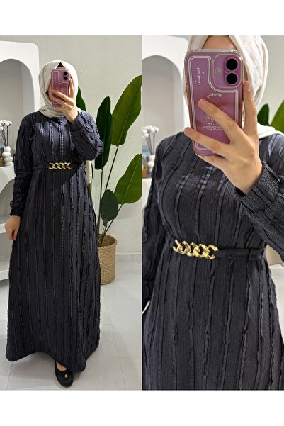 STİLSEN TESETTÜR BOYDAN ELBİSE