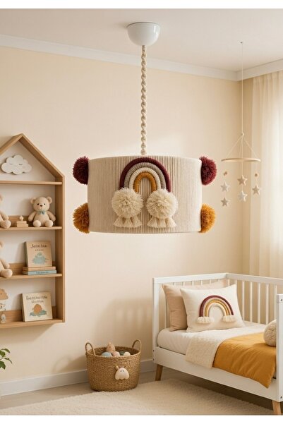 EviminDekoru Makrome Çocuk Odası Şık Avize