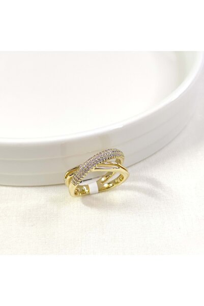 Güler Yüzlü Silver خاتم صليب شوبينغ ذهبي - 16