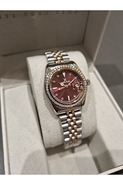 Daniel Klein YENİ MODEL DK - Rose Bicolor Çelik Bilezik Mürdüm Kadran Kadın K...