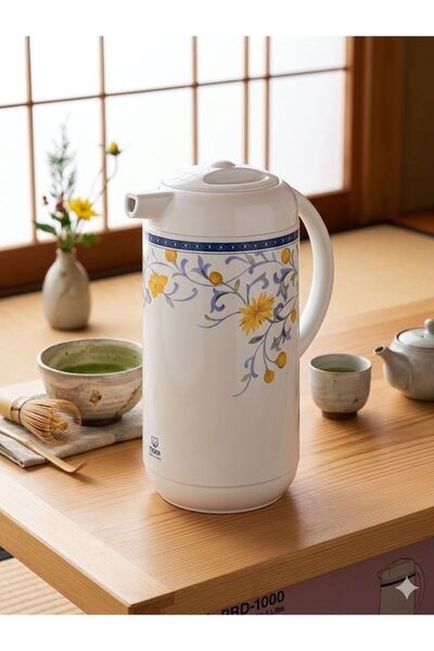 Tiger 1 Litre Cam Çay Termosu Sayılır Çeyiz Made In Japan