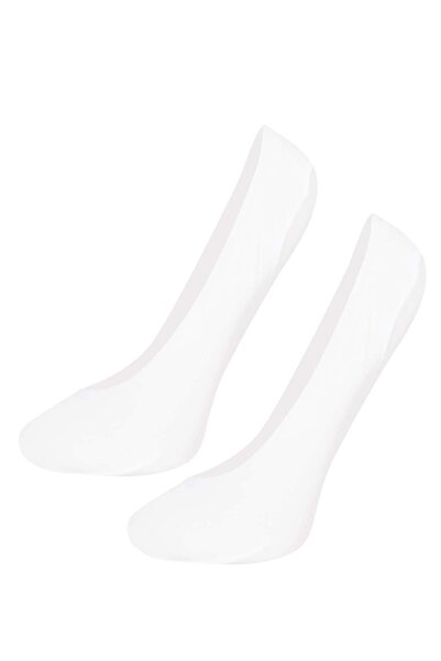 DeFacto Γυναικείες κάλτσες Κοπή με λέιζερ 2τμχ Microfiber Μπαλαρίνα B6059AXNS