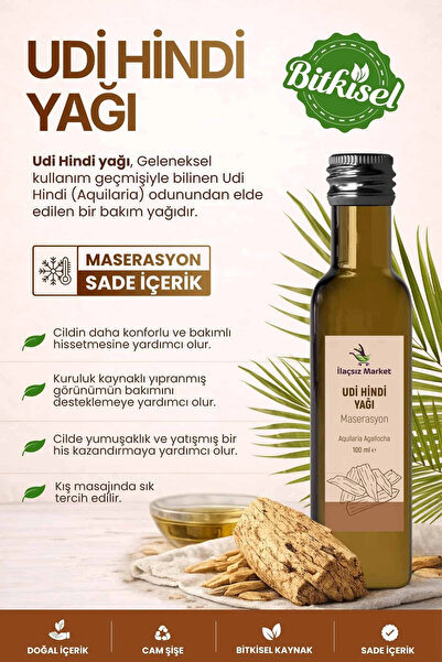 İlaçsız Market Udi Hindi Yağı / 100 ml