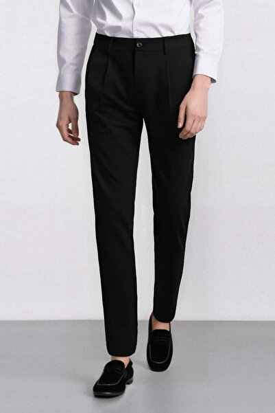 DeFacto بنطال قماش صيفي - مقاس عادي A7273ax24sp