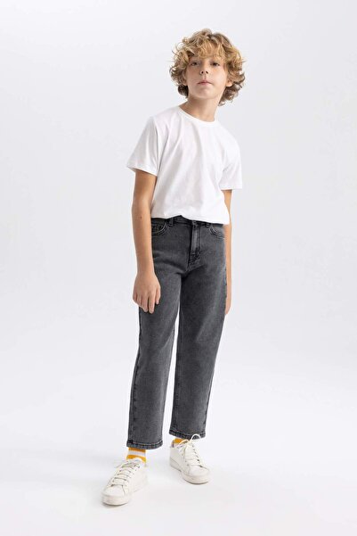 DeFacto Loose Fit Jean Trousers for Boys B2995A823Wn