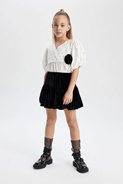 DeFacto Velur Skirt Girls B3871A823Wn
