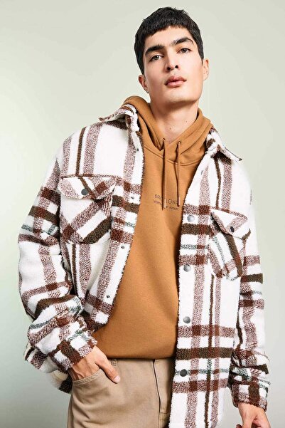 DeFacto Relax Fit Polo Yaka Gömlek Ceket A7988AX23WN