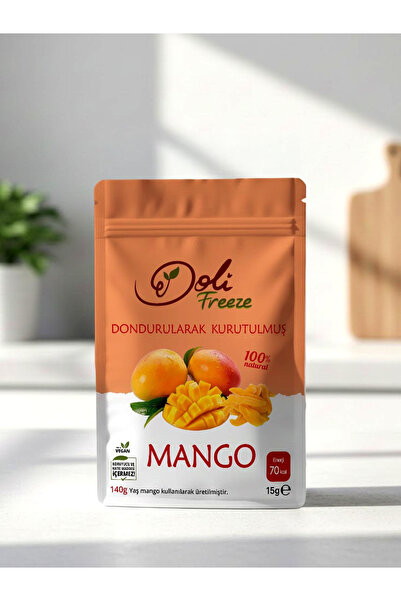Doli Freeze Freeze Dried Dondurularak Kurutulmuş Mango 15 Gram