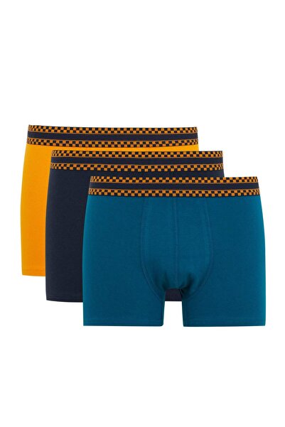 DeFacto Regular Fit 3lü Boxer B0524AX23AU