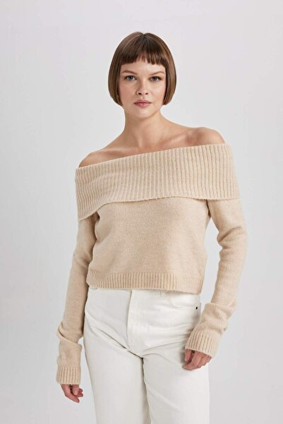 DeFacto سترة مفتوحة الكتفين B3826AX23WN