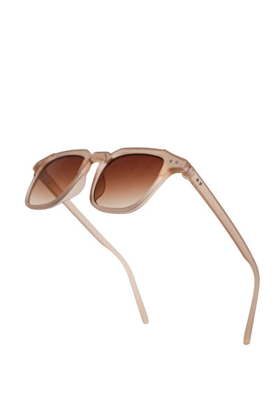 WATCHOFROYAL Royal Eyewear Re981 Transparan Kahverengi Güneş Gözlüğü