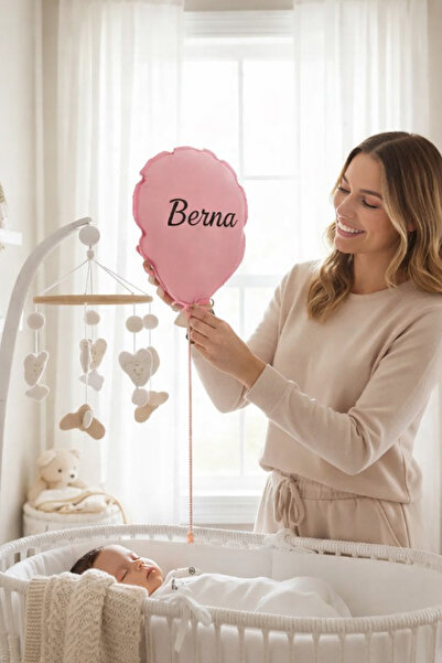 Miomundo Bebek & Çocuk Odası İsimli Balon | Dekoratif Yastık
