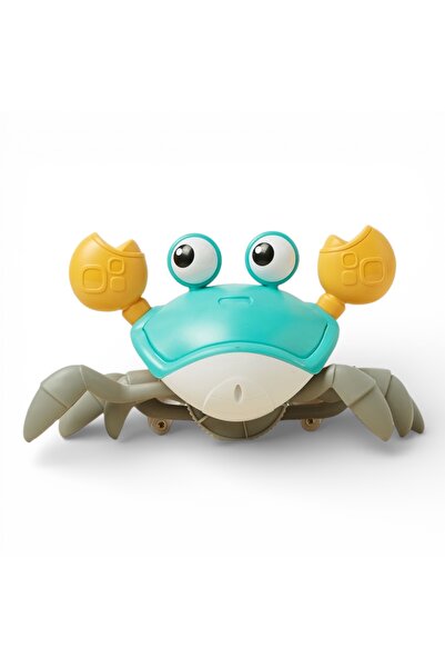 ALBADER Dancing Crab Toy for Kids, Battery Powered Crawling Crab Toy with Mus...
