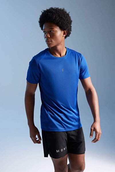 DeFacto Slim Fit Μπλουζάκι με στενή εφαρμογή και στάμπα με λαιμόκοψη ποδηλάτο...