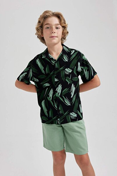 DeFacto Boy's Gabardine Shorts A9189A823Hs