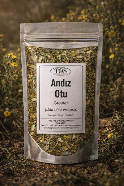 TOS The Organic Spices Andız Otu 100 gr (1. KALİTE) Dittrichia Viscosa / Greuter