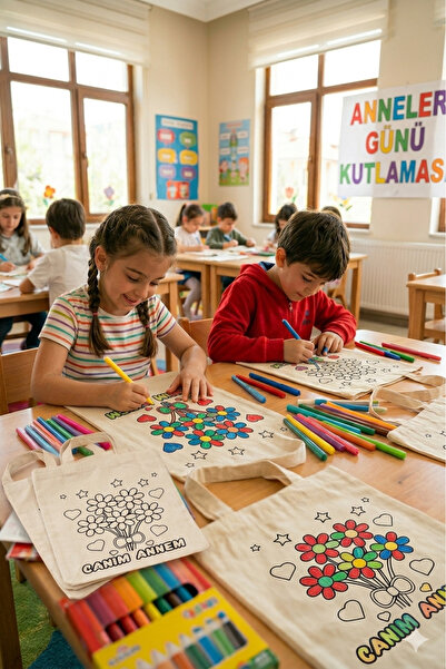 aprendi dünyanı ve kendini koru,ham bez kullan ANNELER GÜNÜ - Model -1 Çocukl...