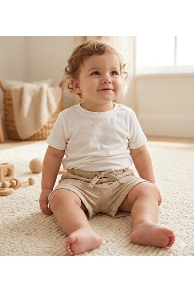 Baby Müslin unisex çocuk şort