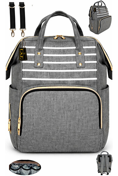 USF Bebek Bakım Çantası Organizatör Fonksiyonel Anne Bebek Bakım Sırt Çantası