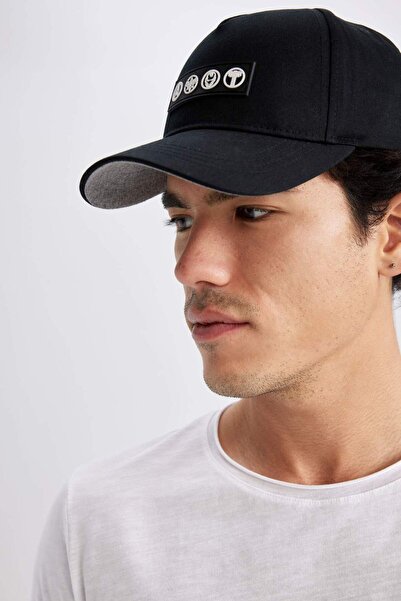 DeFacto قبعة قطنية مطرزة للرجال من Marvel Avengers Z3457az23sm