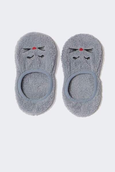 DeFacto Cizme de acasă cu modele de damă