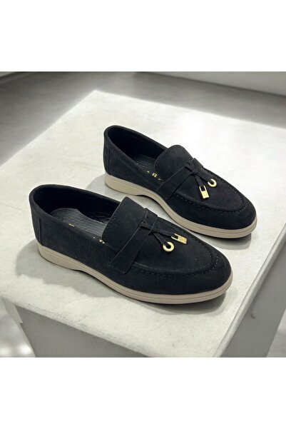 dabab shoes Balerini casual confortabili din piele intoarsa Lupy pentru dama ...