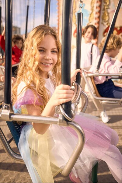 DeFacto Girl's Colorful Tutu Skirt Z5440A623Sm