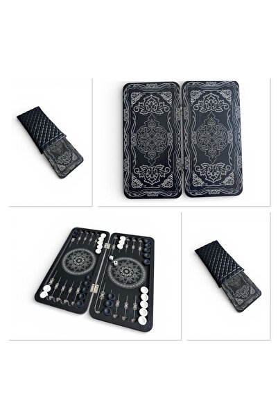 Kenpool 2026 طقم طاولة تافلا ميني متنقلة قابلة للطي حقيبة قطعة للتخييم والنزه...