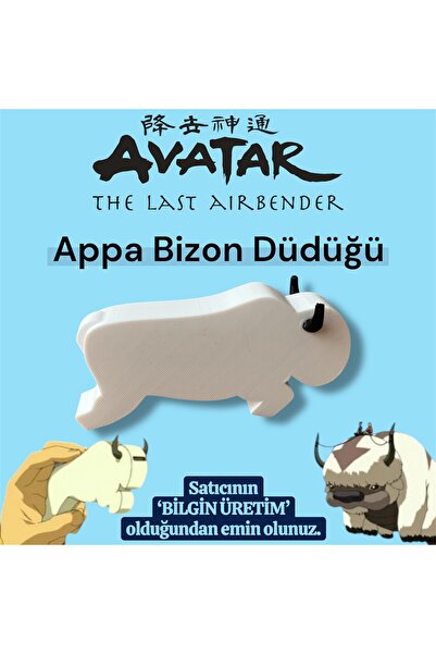 Bilgin Üretim SATICIYA DİKKAT EDİN Appa Bizon Düdüğü - Avatar The Last Airben...