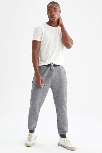 DeFacto εφαρμοστό Basic Παντελόνι jogger Φόρμα Αθλητική R9265AZ21AU