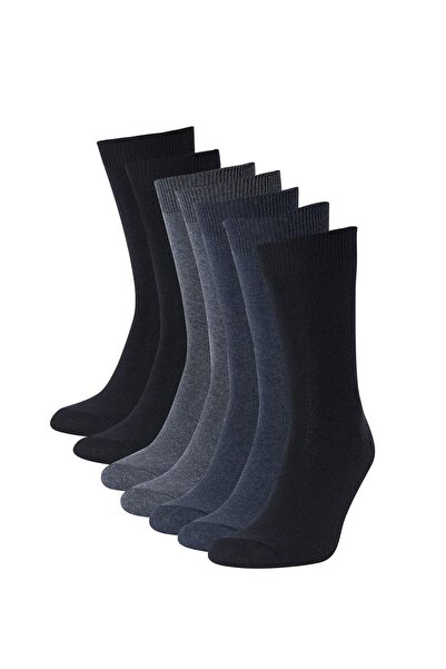 DeFacto Men's 7-piece Long Socks L5952az21wn