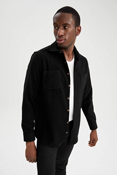 DeFacto Modern Fit Uzun Kollu Oduncu Gömlek Ceket S1240AZ21WN