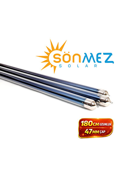 Genel Markalar Solar 24 Adet 180 Cm Vakum Cam Tüp (VAKUM TÜPLÜ GÜNEŞ ENERJİSİ...