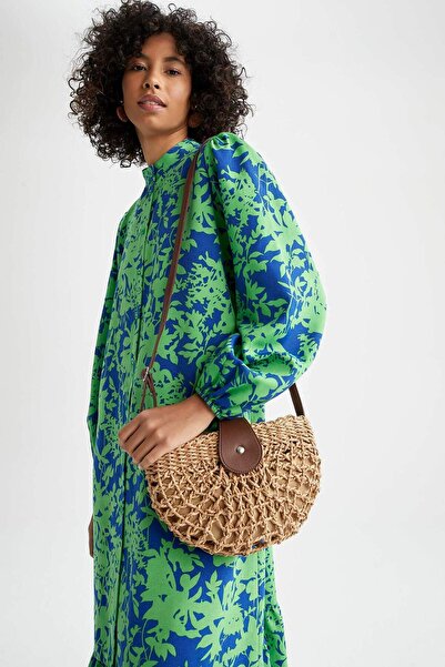 DeFacto Geantă de damă din paie N5775AZNS