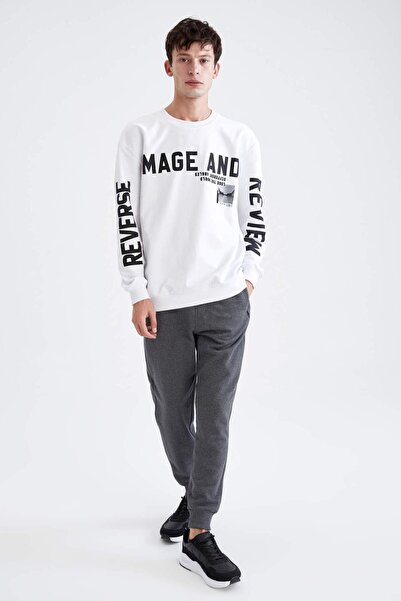 DeFacto Slim Fit Soft Fuzzy Sweatpants