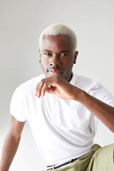 DeFacto Μπλουζάκι με κανονική εφαρμογή, γιακά πόλο, βασικό, κοντομάνικο, Βαμβ...