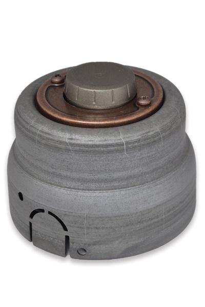 FLAŞ SPOT CELSUS Antik Galvaniz Loft Retro Sıva Üstü Dimmer Anahtar