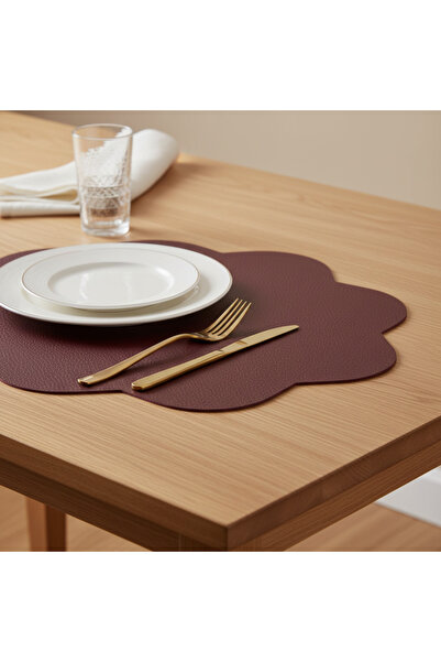 Grand Fine Art قطعتان من الجلد الأمريكي سهلة التنظيف - 33 × 33 سم - نمط زهور ...