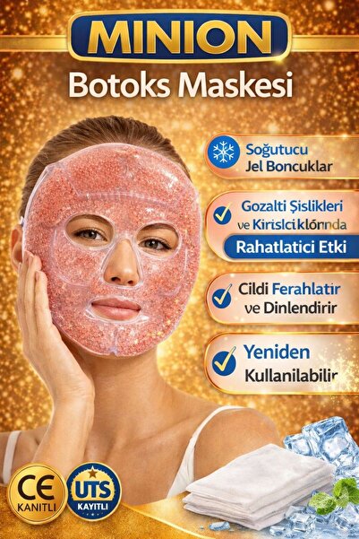 Minion Silikon Botoks Etkili Ayarlanabilir Yüz Maskesi