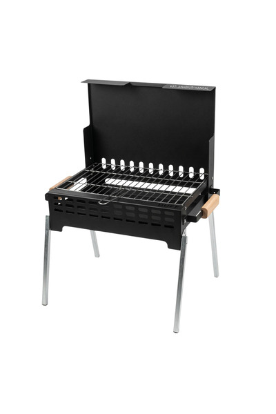 Buff Pratik Katlanır Mangal Krom Izgaralı Kolay Katlanabilir Mangal Koruma Kı...