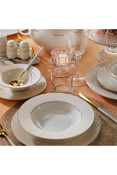 Aryıldız 56 Parça 12 Kişilik Yemek Takımı