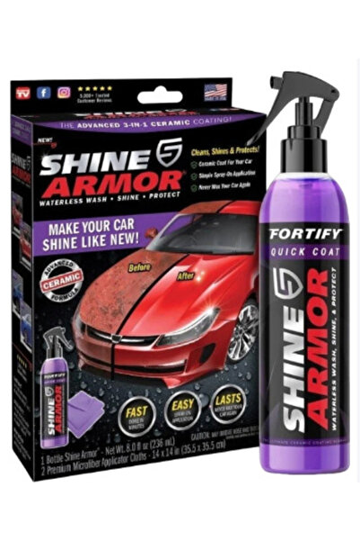 BASHAR Ceramic Liquid Wax Kit Hydrophobic Effect 236ml SHINE ARMOR