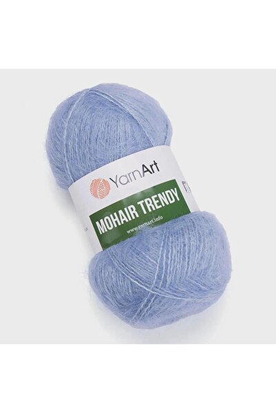 Yarnart خيط حياكة يدوي من الموهير - أزرق فاتح - 107