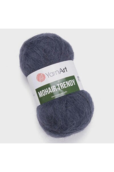 Yarnart MOHAIR TRENDY - EL ÖRGÜ İPİ MAVİ-118