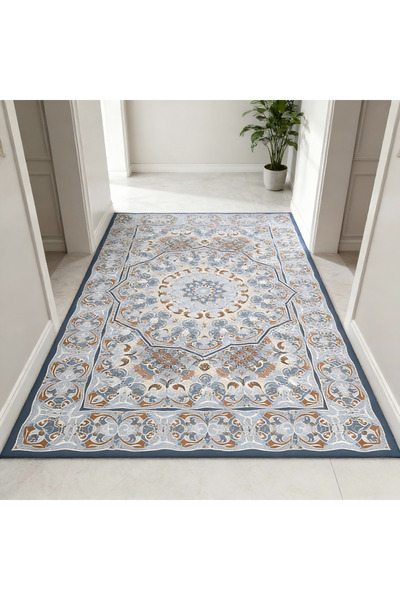 Najm Bayt سجادة قابل للغسل في الغسالة - سجادة مانع للانزلاق لغرف المعيشة والن...